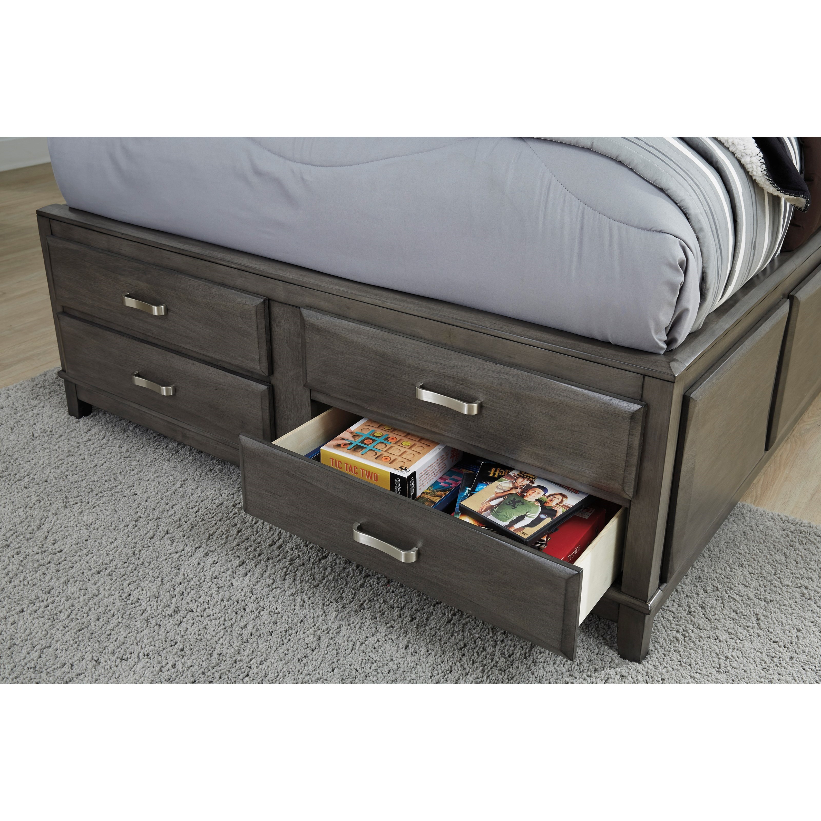 Signature Design by Ashley Caitbrook B476B4 Full Storage Bed with 7 Drawers Suburban Furniture